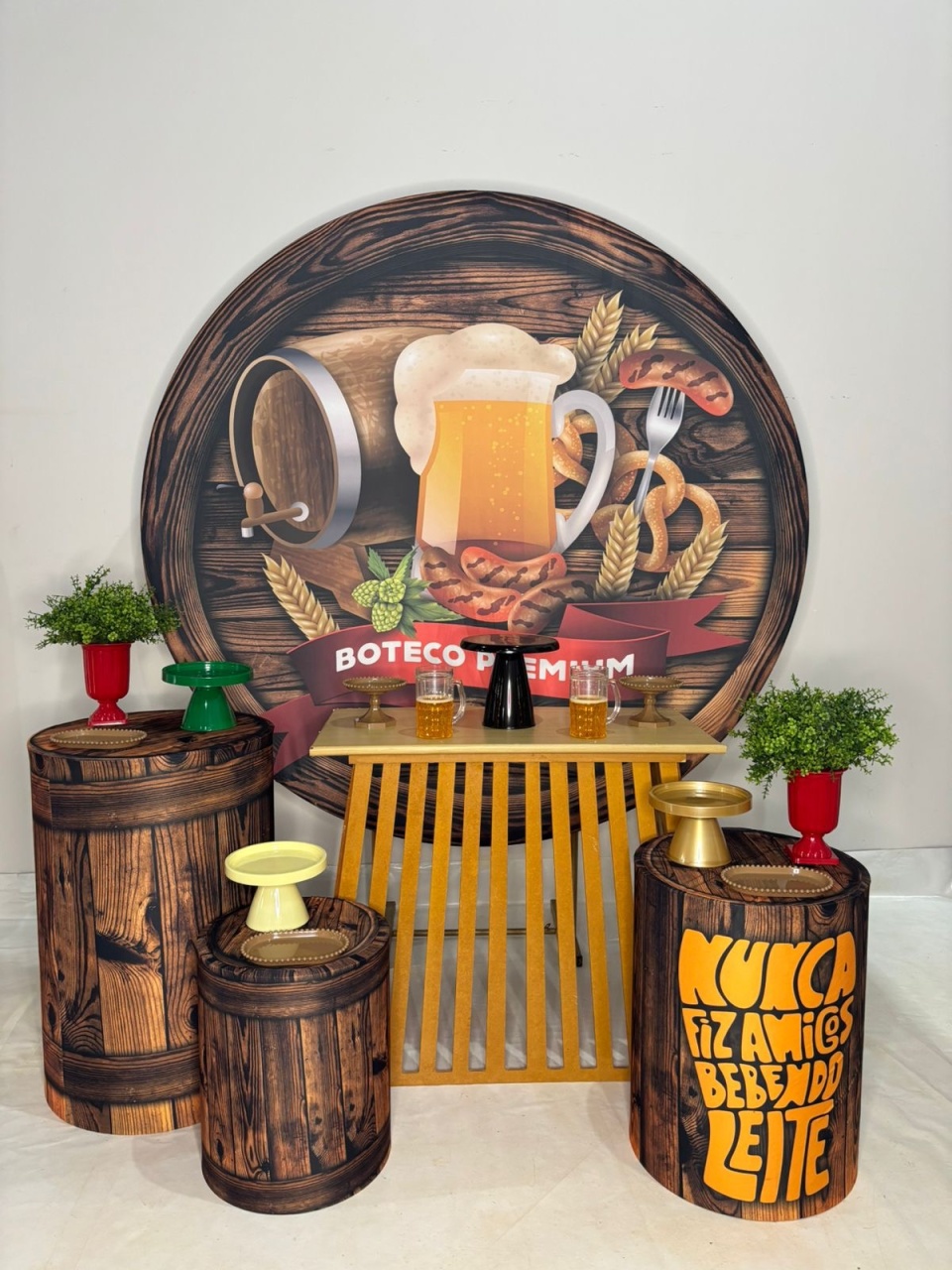 Kit Prata - Boteco Premium  - DLUARTS DECORAÇÕES E EVENTOS