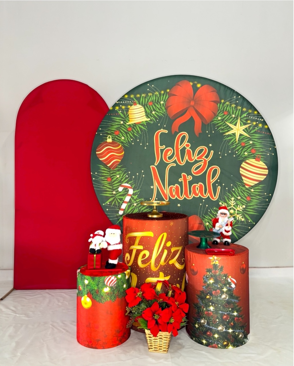 Kit Ouro - Feliz Natal Verde - DLUARTS DECORAÇÕES E EVENTOS