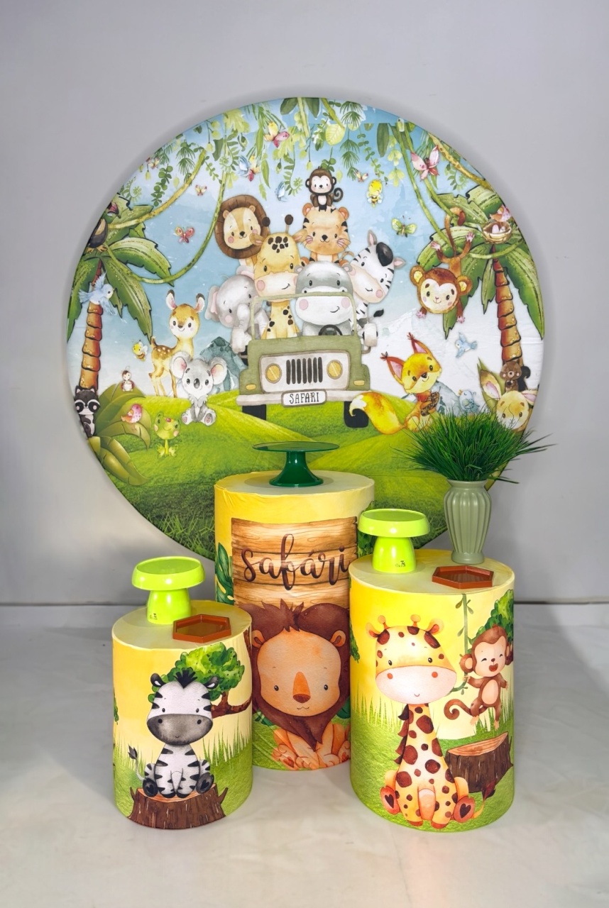 Kit Bronze - Safari Verde - DLUARTS DECORAÇÕES E EVENTOS