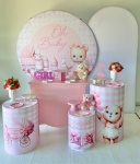 Kit Ouro - Chá de Bebê  Rosa - imagem 1