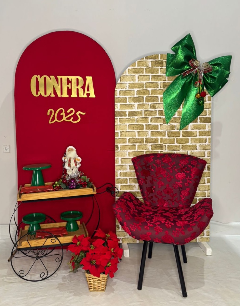 Kit Confra Vermelho - Composição - DLUARTS DECORAÇÕES E EVENTOS