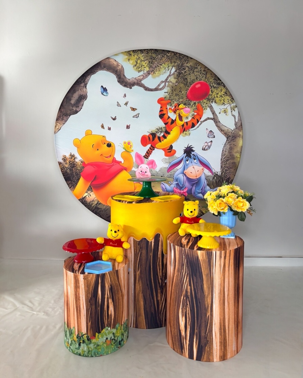 Kit Bronze - Ursinho Pooh - DLUARTS DECORAÇÕES E EVENTOS