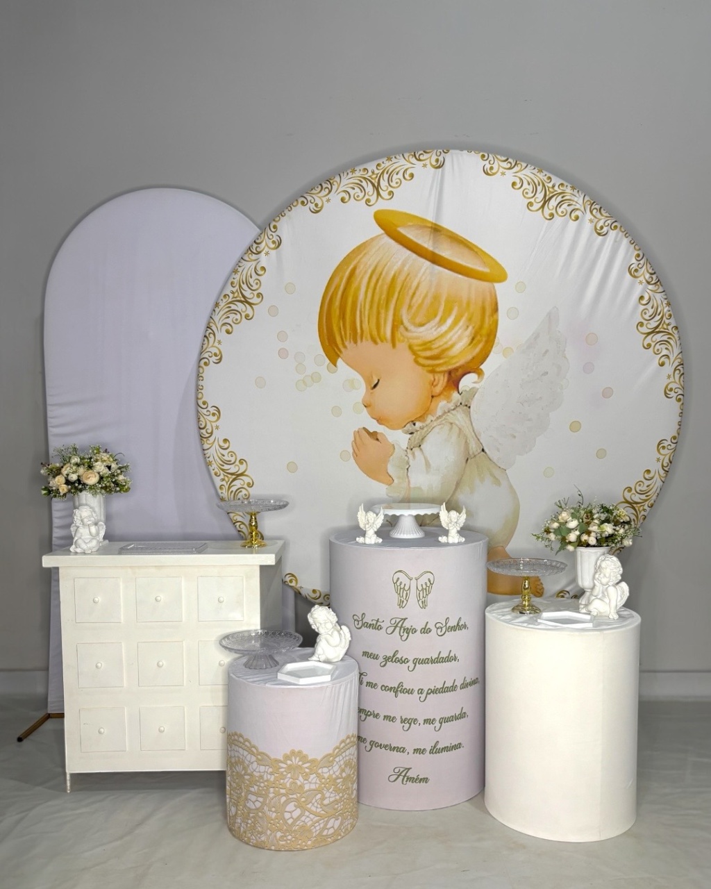 Kit Ouro - Batizado Menino - DLUARTS DECORAÇÕES E EVENTOS
