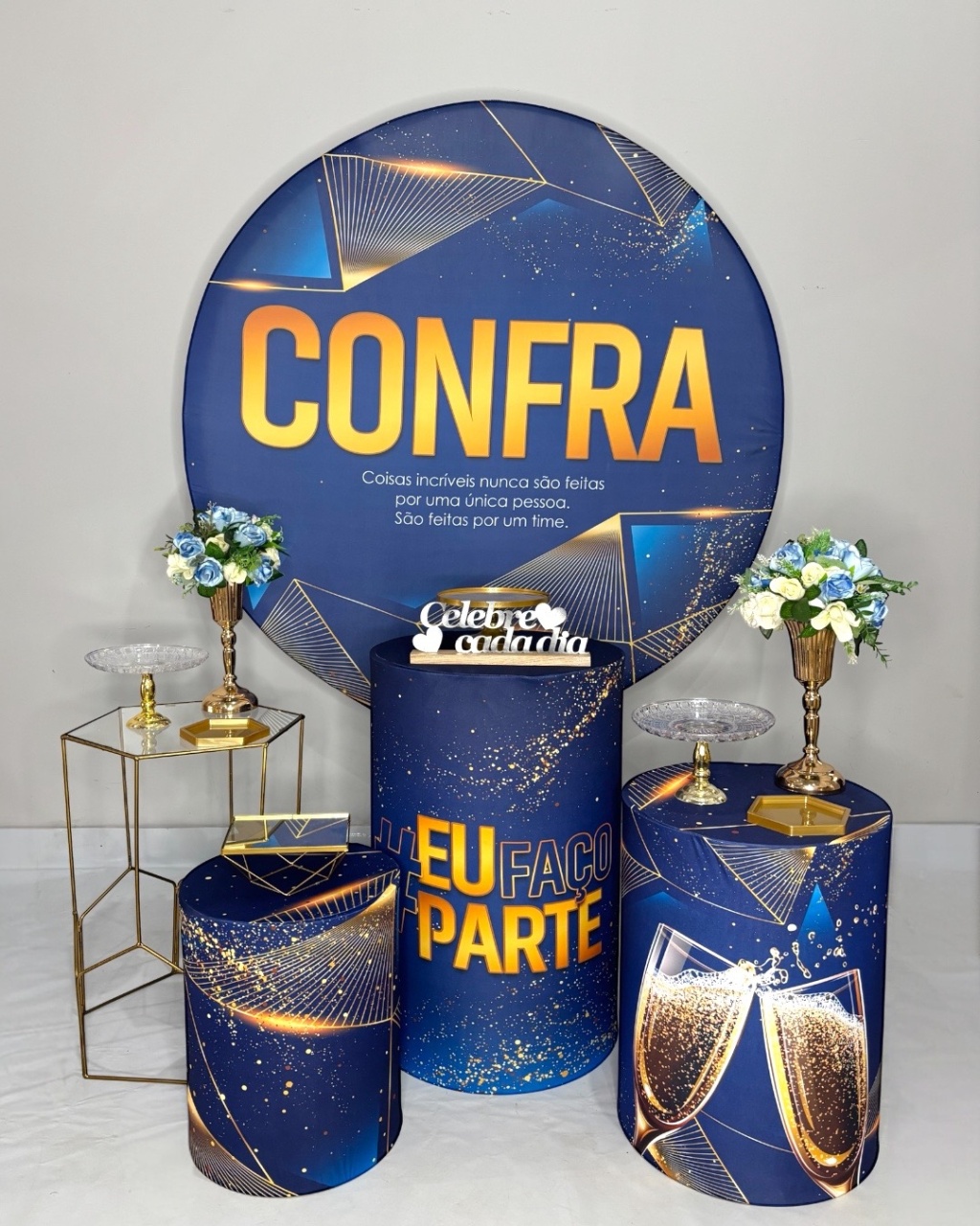 Kit Prata -  Confra - DLUARTS DECORAÇÕES E EVENTOS