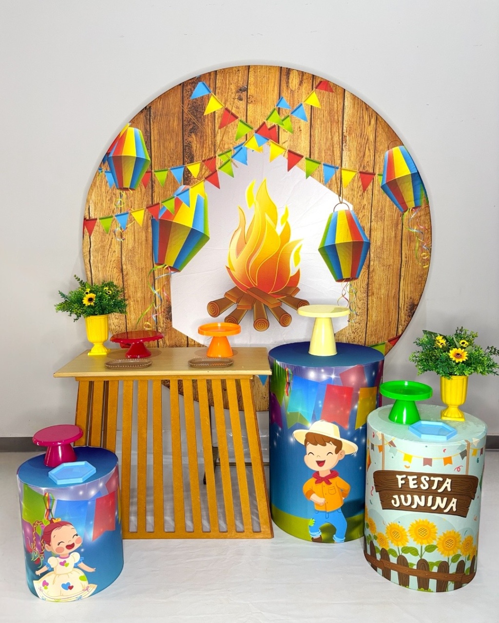 Kit Prata - Quadrilha - DLUARTS DECORAÇÕES E EVENTOS