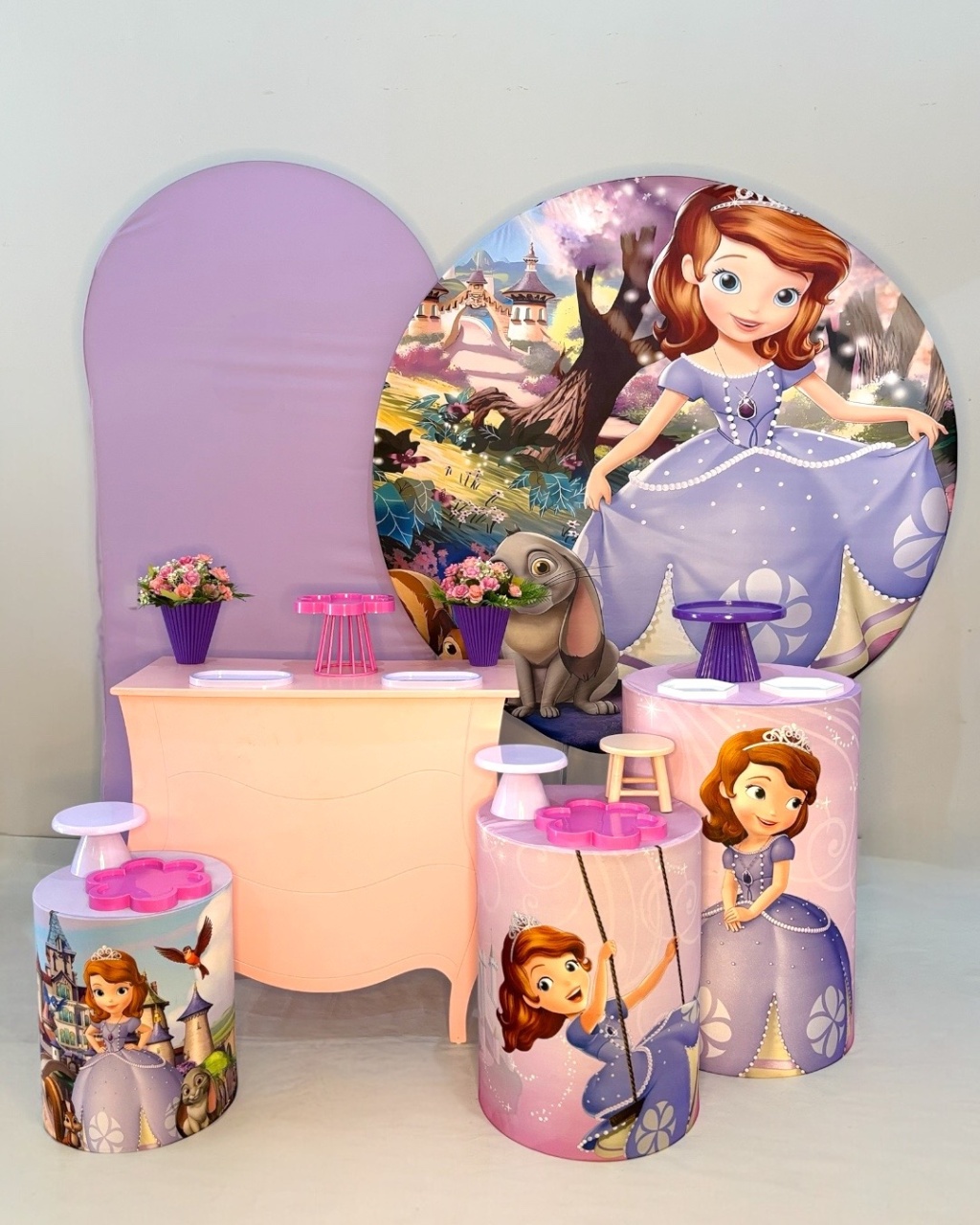 Kit Ouro - Princesa Sofia - DLUARTS DECORAÇÕES E EVENTOS
