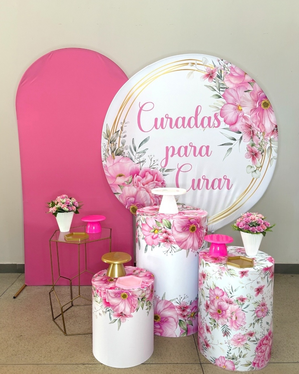 Kit Ouro - Curadas Pra Curar   - DLUARTS DECORAÇÕES E EVENTOS