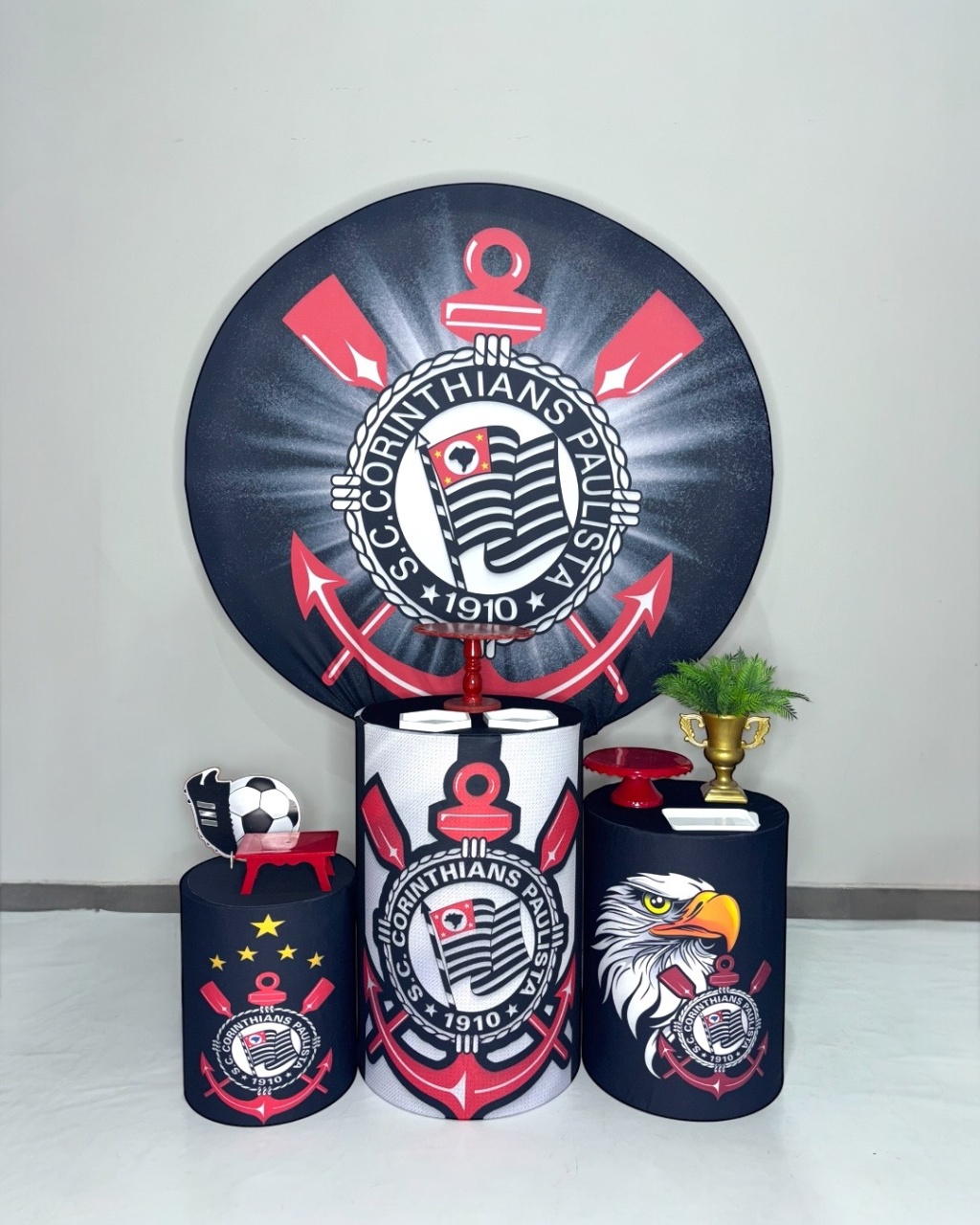 Kit Bronze - Corinthians - DLUARTS DECORAÇÕES E EVENTOS