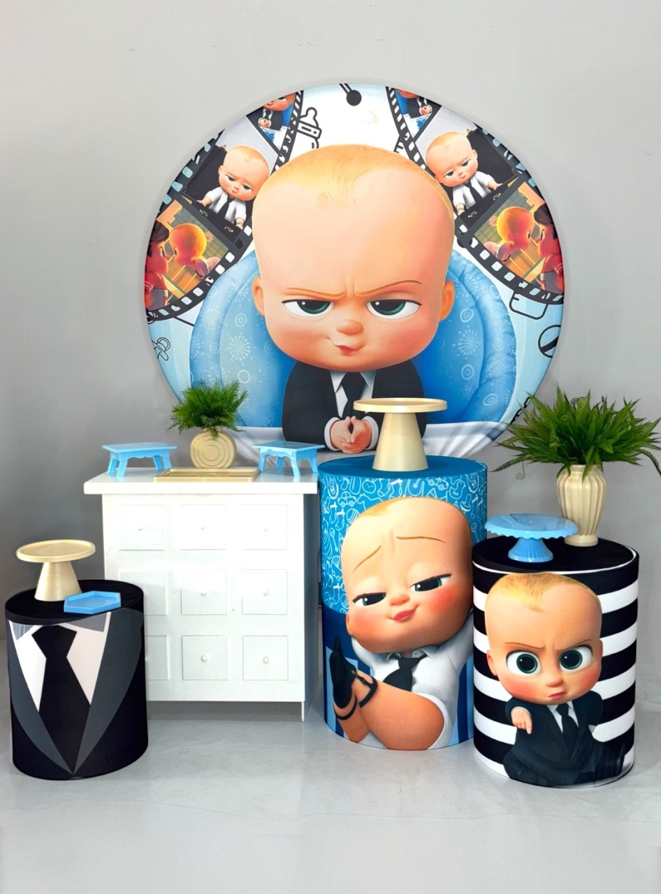 Kit Prata - Poderoso Chefinho - DLUARTS DECORAÇÕES E EVENTOS
