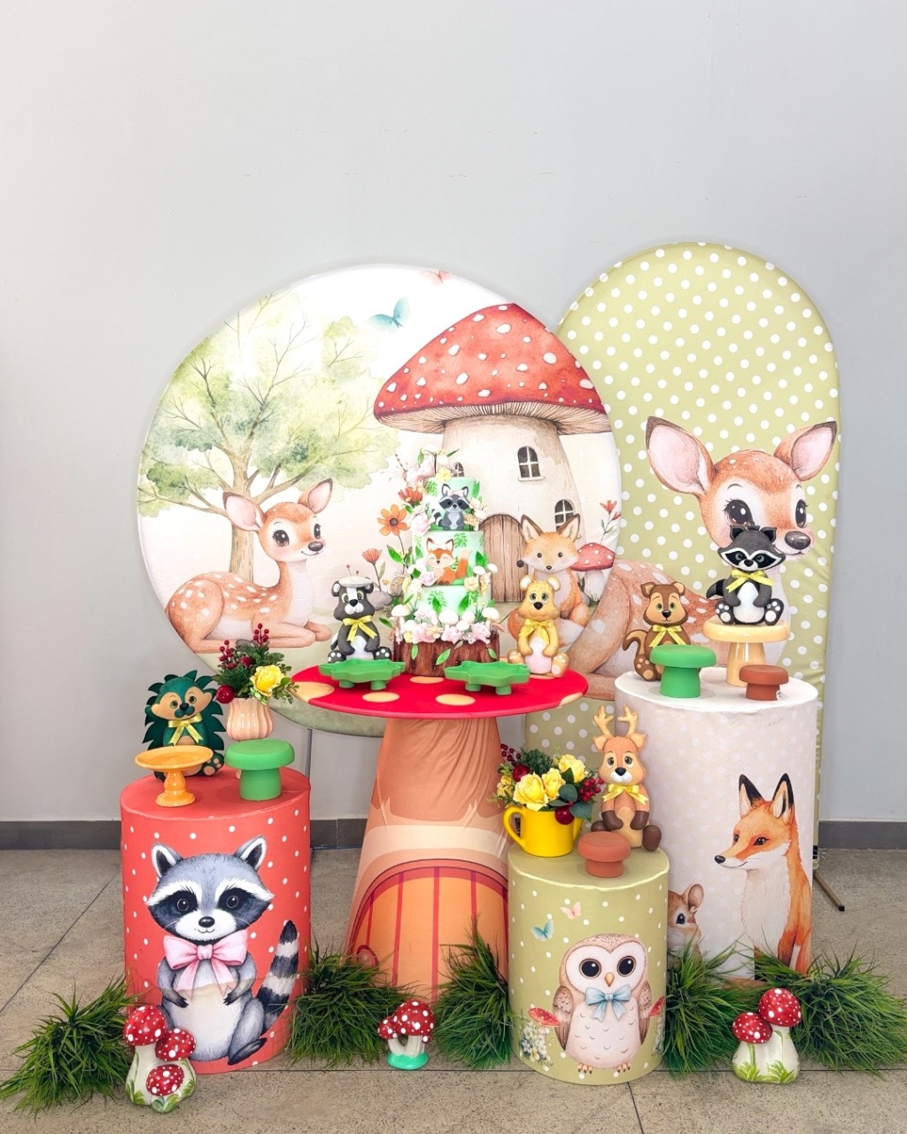 Kit Ouro - Bosque Encantado - DLUARTS DECORAÇÕES E EVENTOS