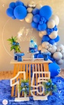 Kit Personalizado -Azul E Prata - imagem 2