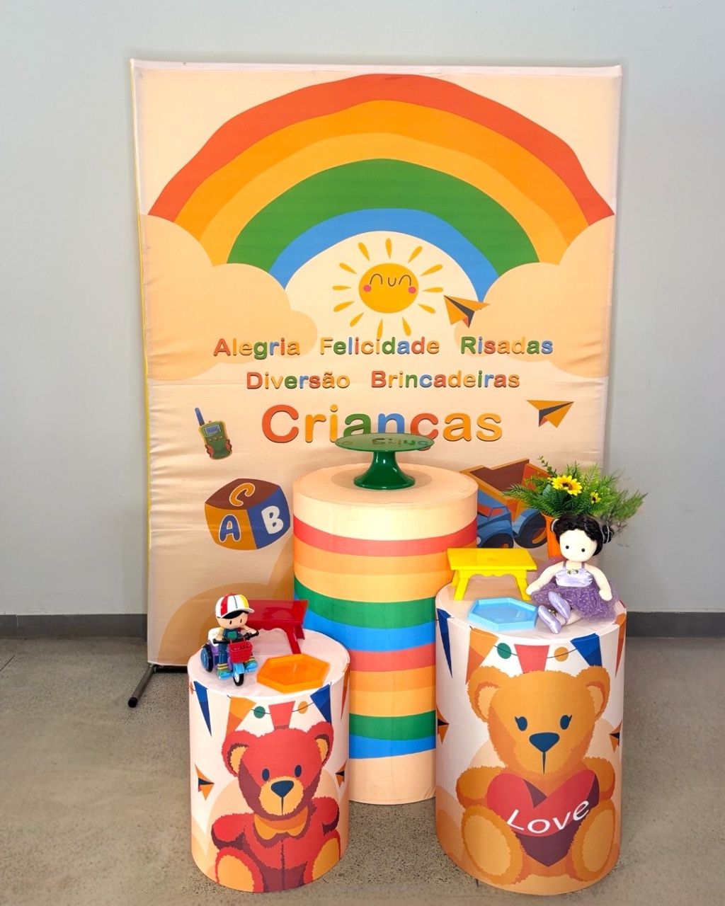 Kit Bronze 2 - Dia das Crianças - DLUARTS DECORAÇÕES E EVENTOS
