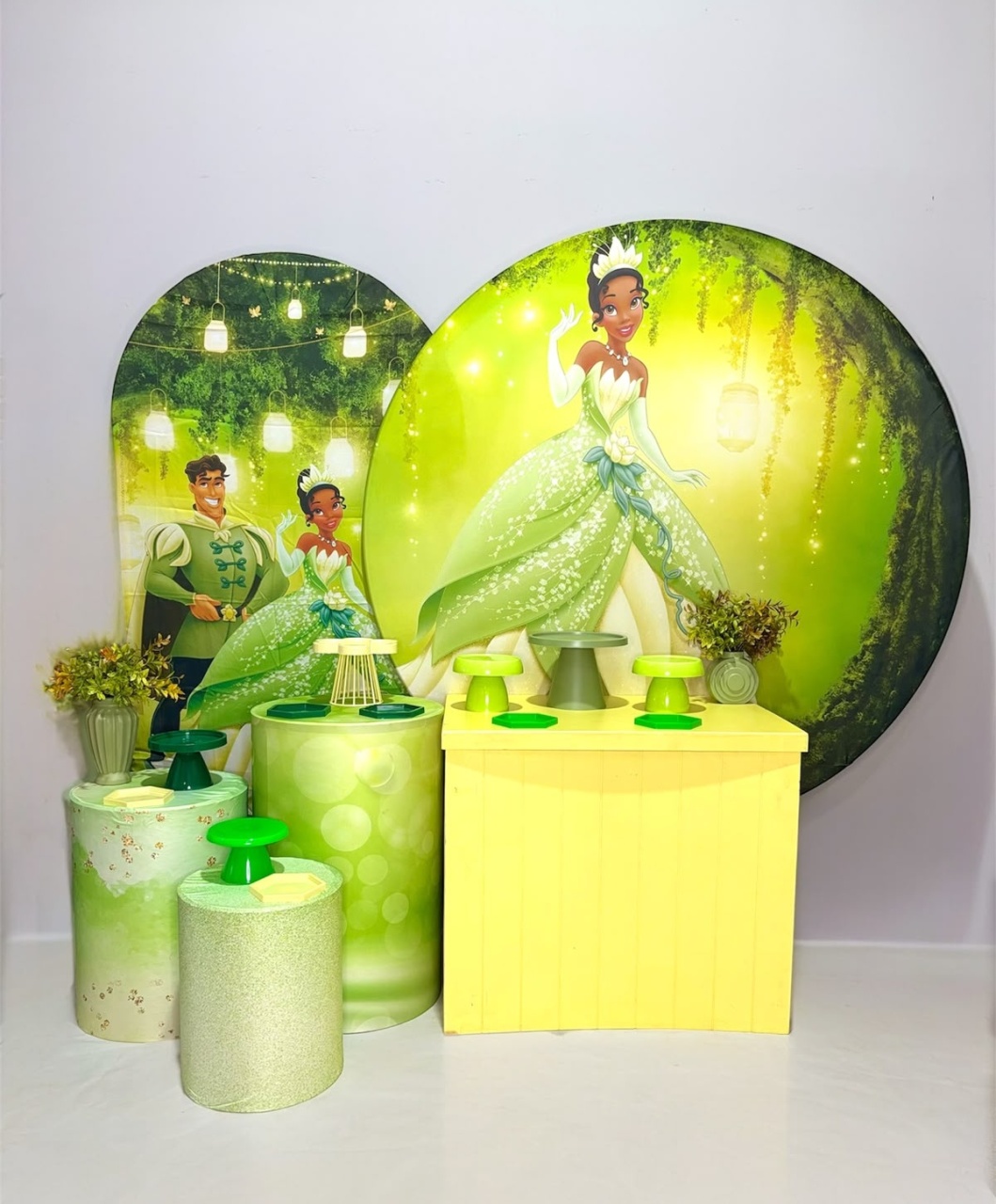 Kit Ouro - A Princesa E O Sapo - DLUARTS DECORAÇÕES E EVENTOS