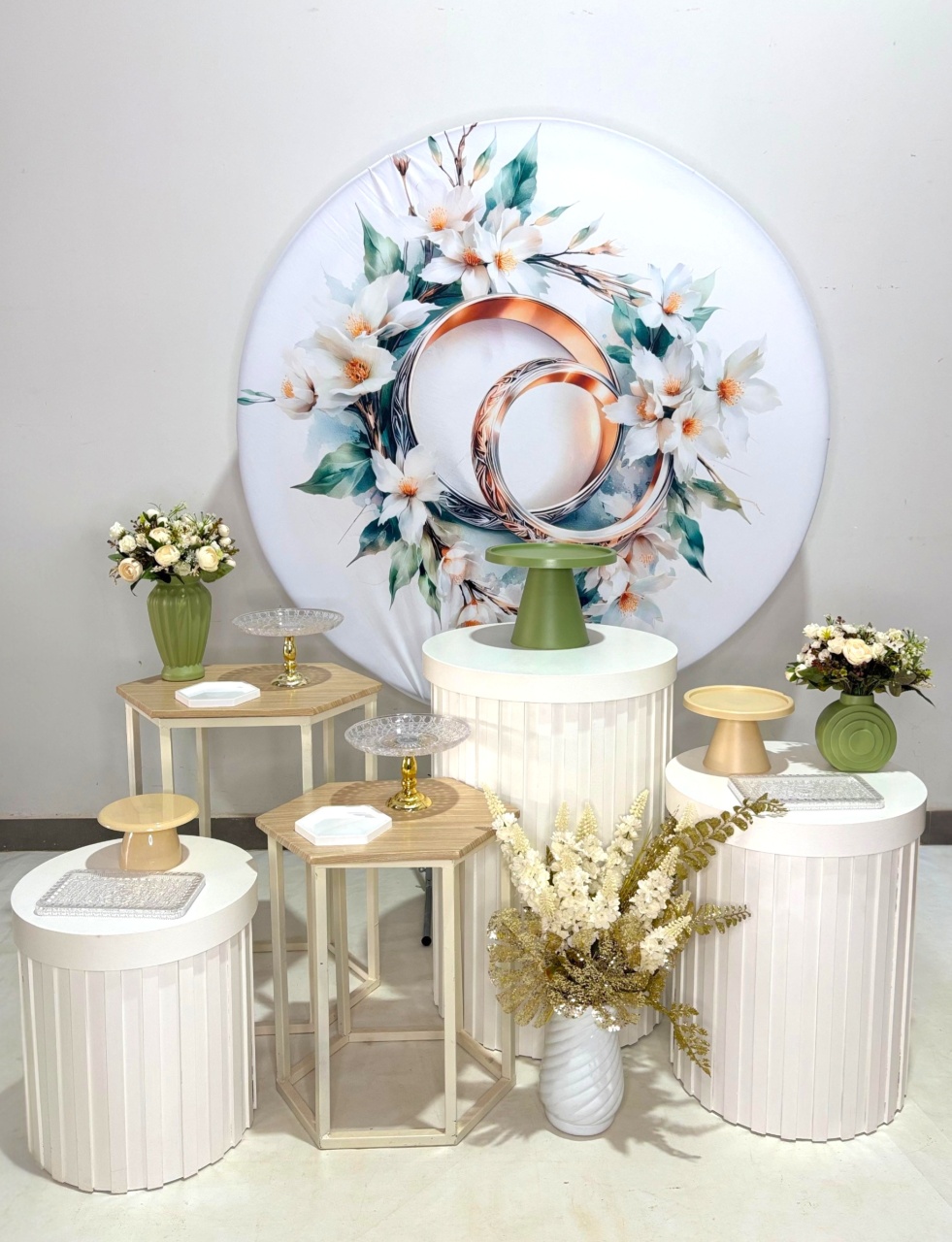 Kit Prata - Noivado 1 - DLUARTS DECORAÇÕES E EVENTOS