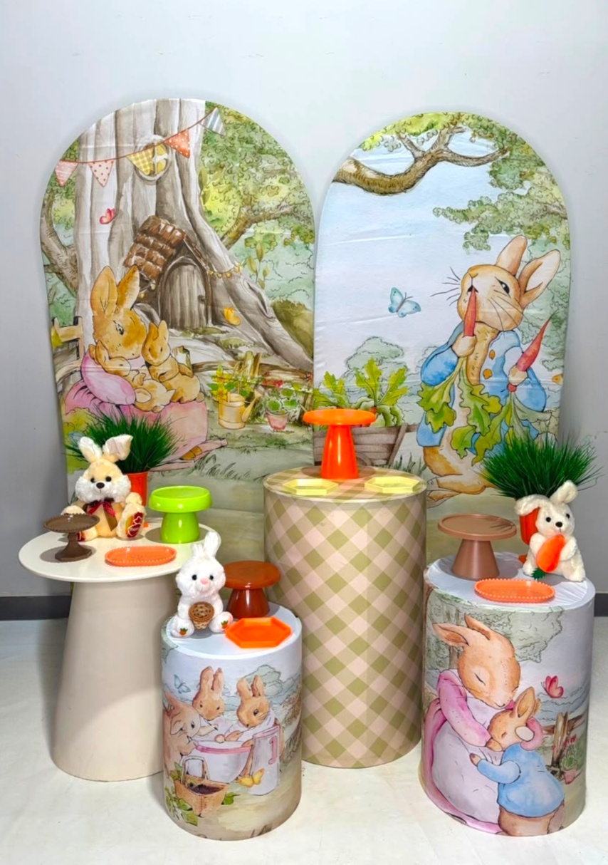 Kit Ouro - Páscoa Aquarelado - DLUARTS DECORAÇÕES E EVENTOS