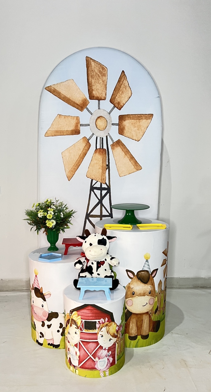 Kit Pérola - Fazendinha Verde - DLUARTS DECORAÇÕES E EVENTOS
