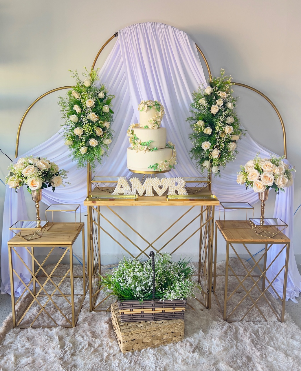 Kit Casamento Luxo 2 - Composição - DLUARTS DECORAÇÕES E EVENTOS
