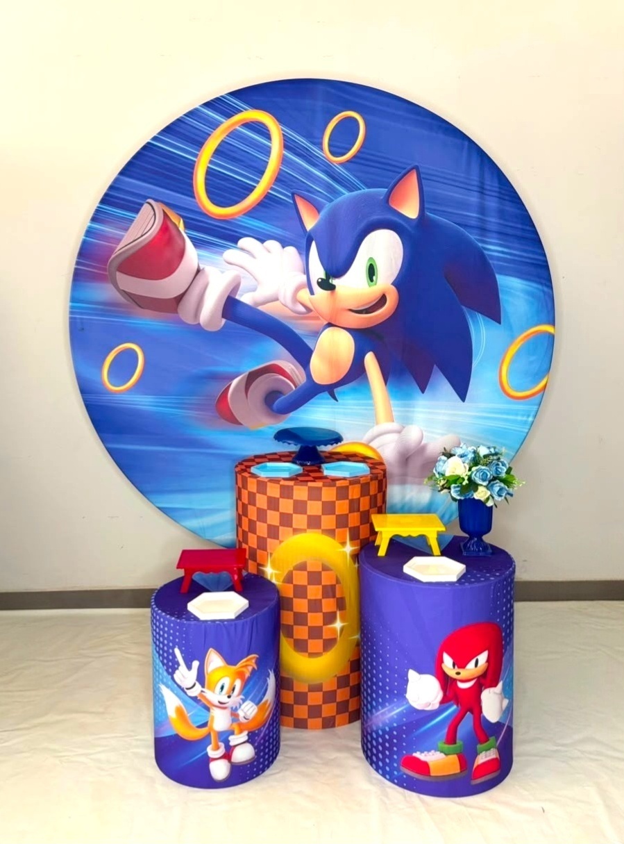 Kit Bronze- Sonic - DLUARTS DECORAÇÕES E EVENTOS