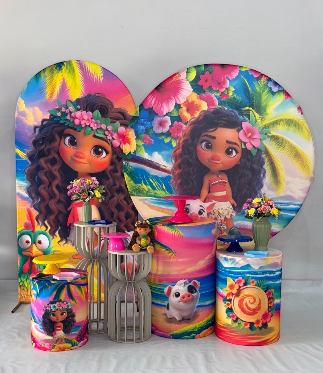 Kit Ouro - Moana Adolescente - DLUARTS DECORAÇÕES E EVENTOS