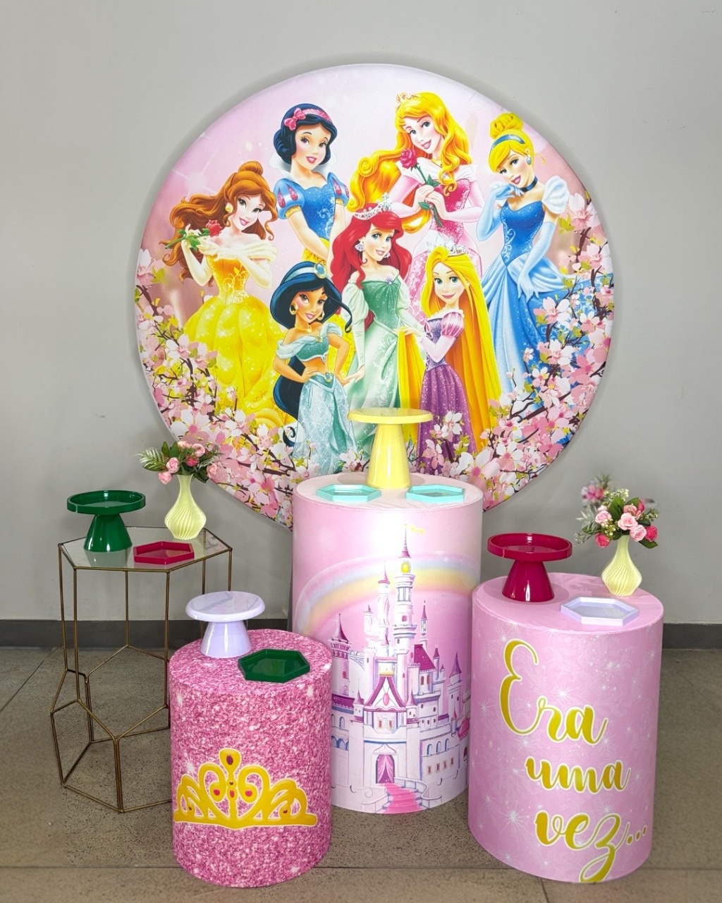 Kit Prata - Princesas - DLUARTS DECORAÇÕES E EVENTOS