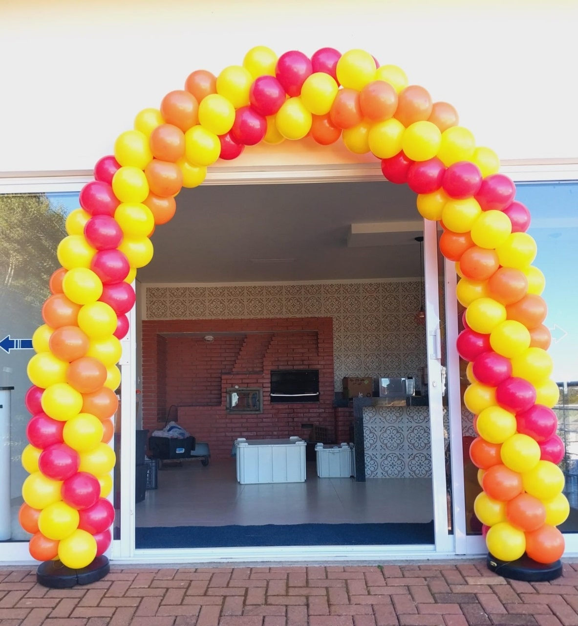 Arco Portal 6M - Lua Nobre Decorações