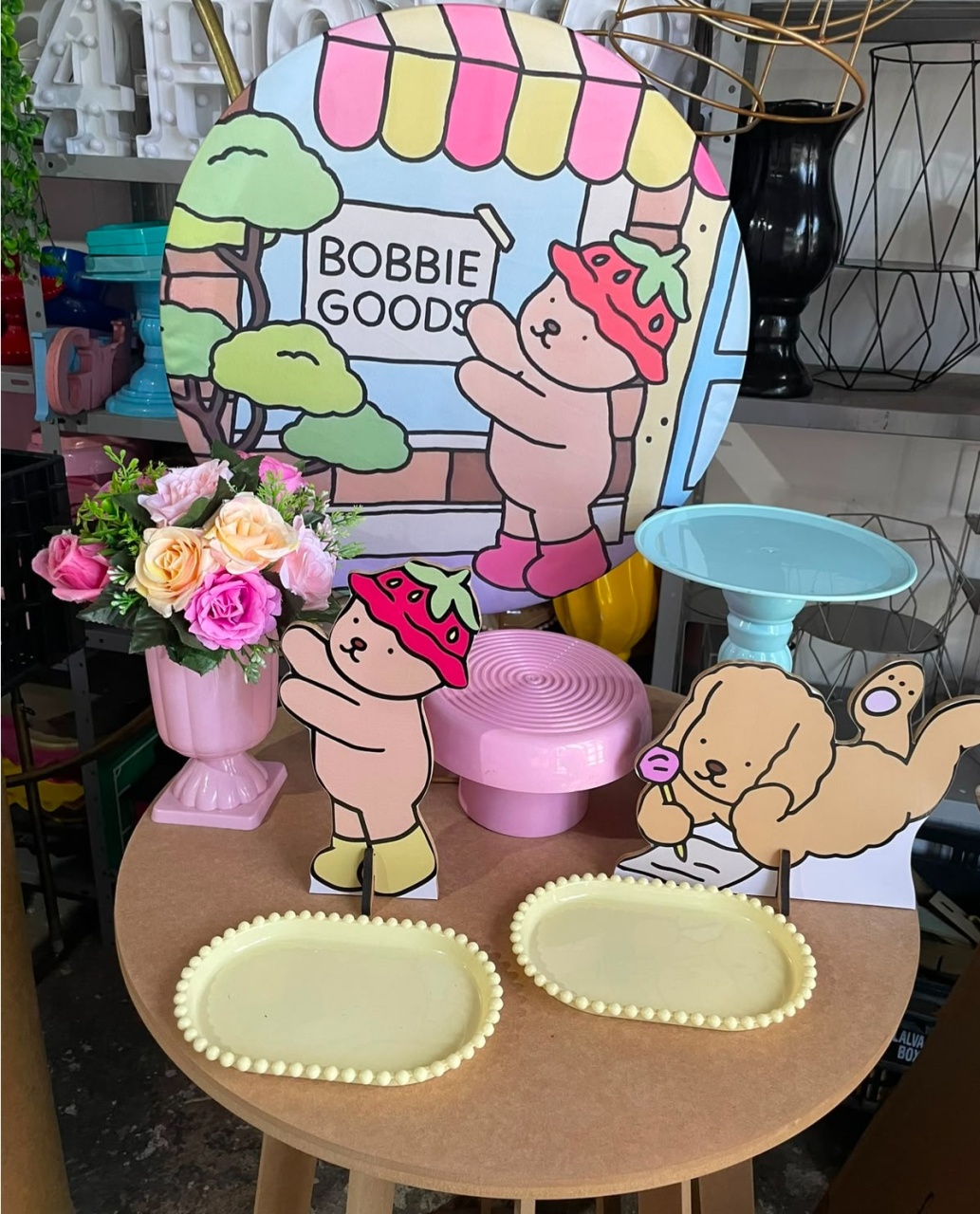 Bobbie Godies - Festa Na Mesa - Lua Nobre Decorações