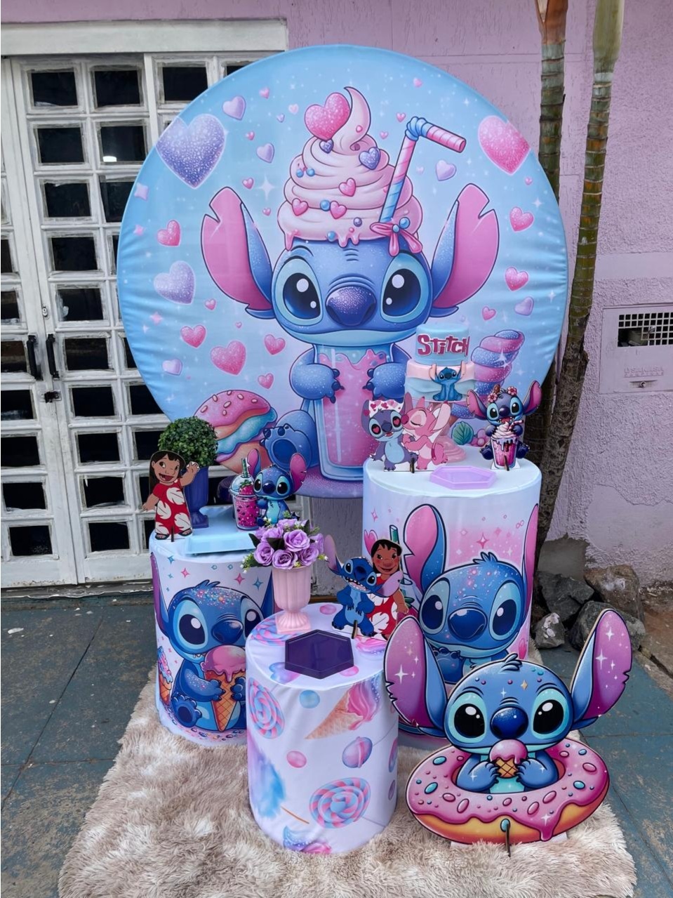 Stitch Docinhos - Lua Nobre Decorações