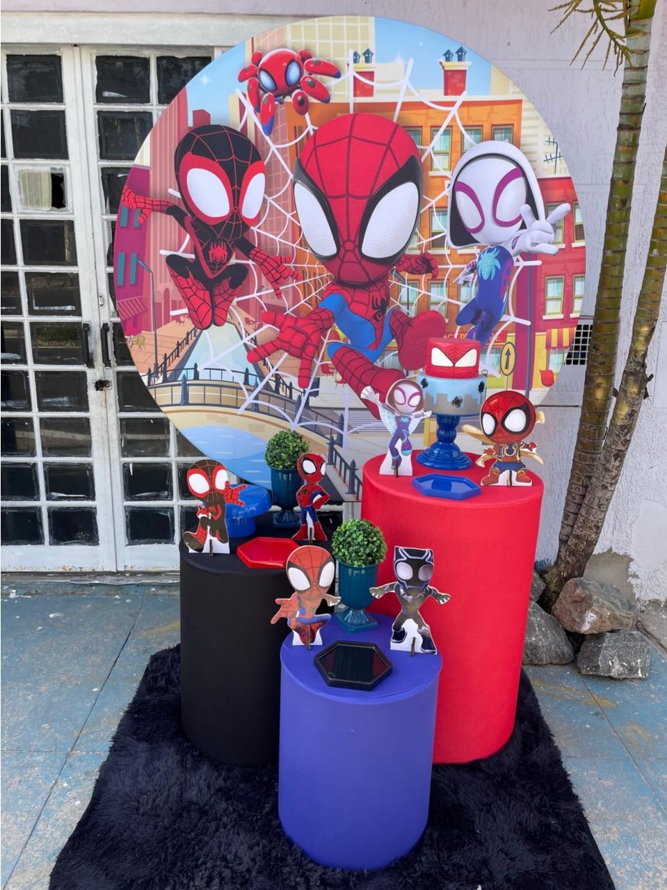 Homem Aranha E Seus Amigos - Lua Nobre Decorações