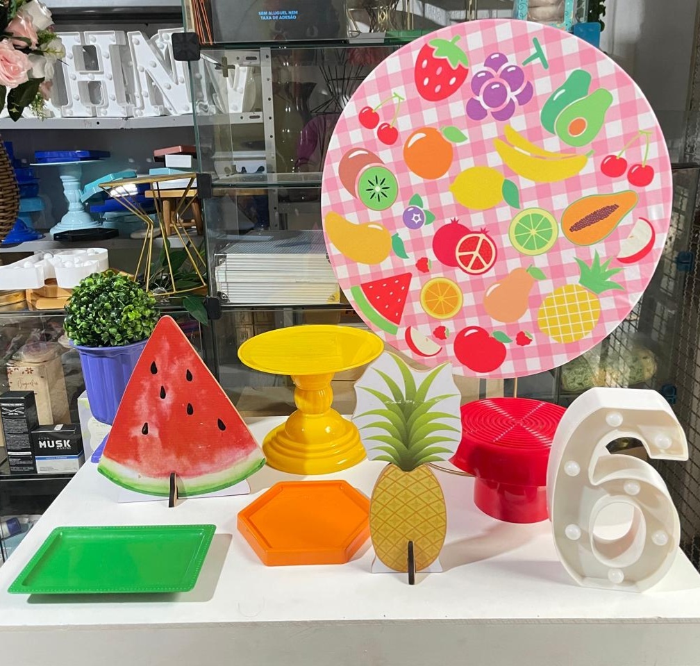 Frutinhas - Festa Na Mesa - Lua Nobre Decorações