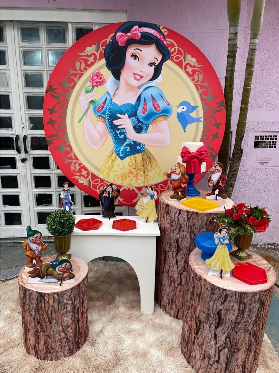 Branca de Neve 3 - Lua Nobre Decorações