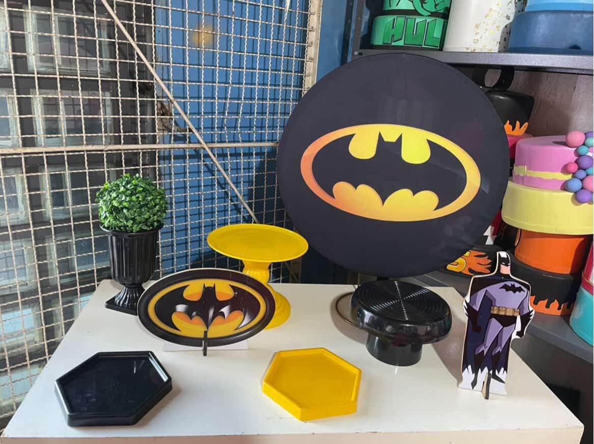 Batman - Festa Na Mesa - Lua Nobre Decorações