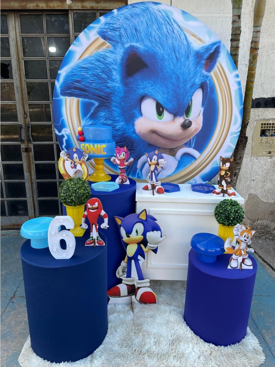 Sonic - Lua Nobre Decorações