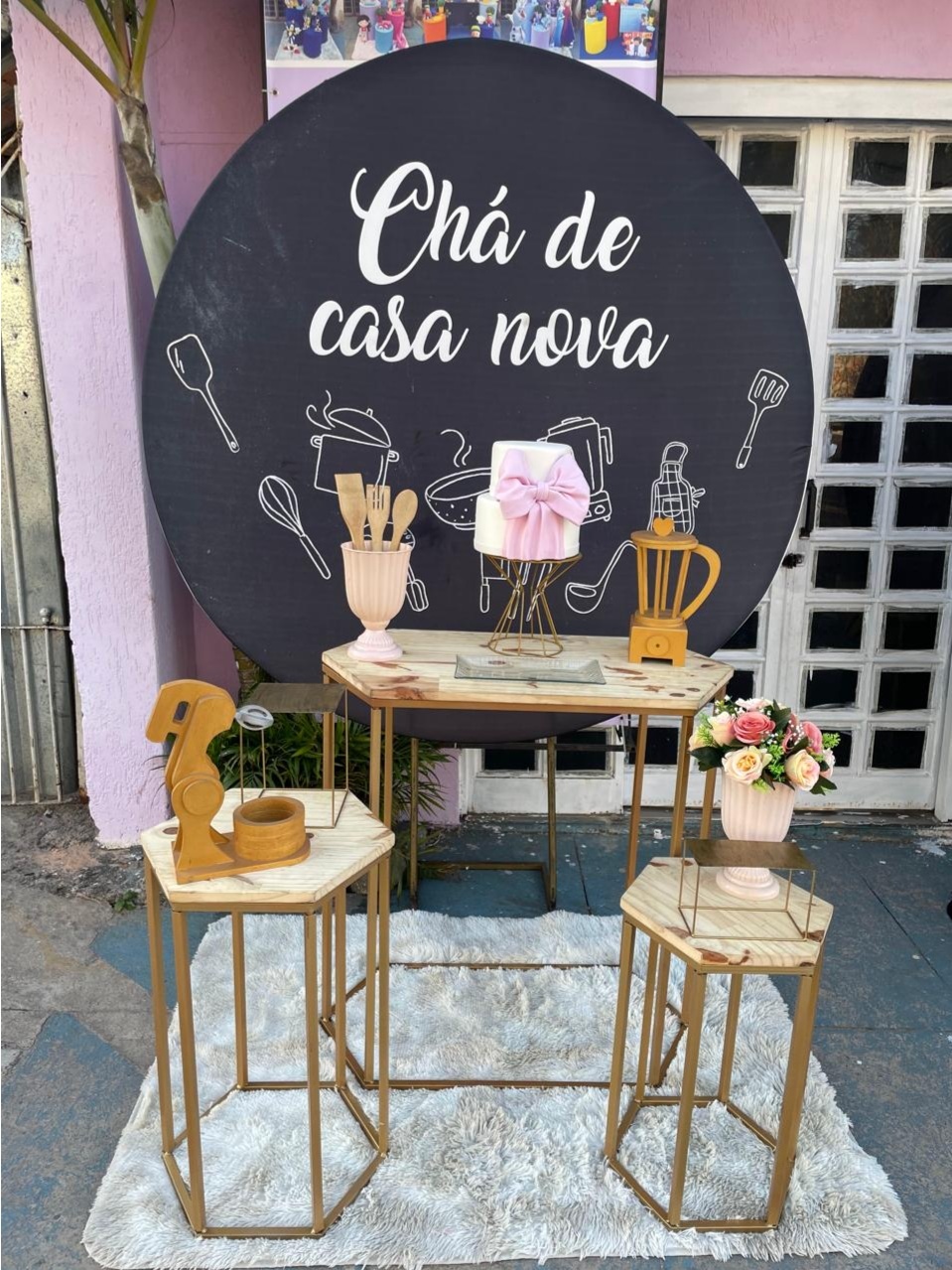Chá de Casa Nova - Lua Nobre Decorações