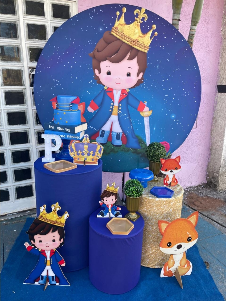 Pequeno Príncipe - Lua Nobre Decorações