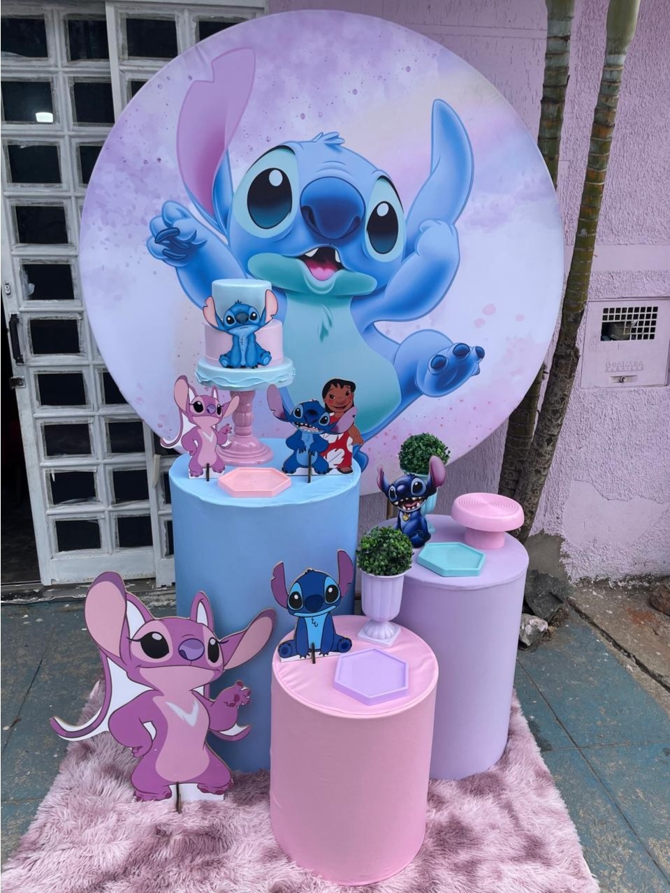 Stitch Alegria - Lua Nobre Decorações