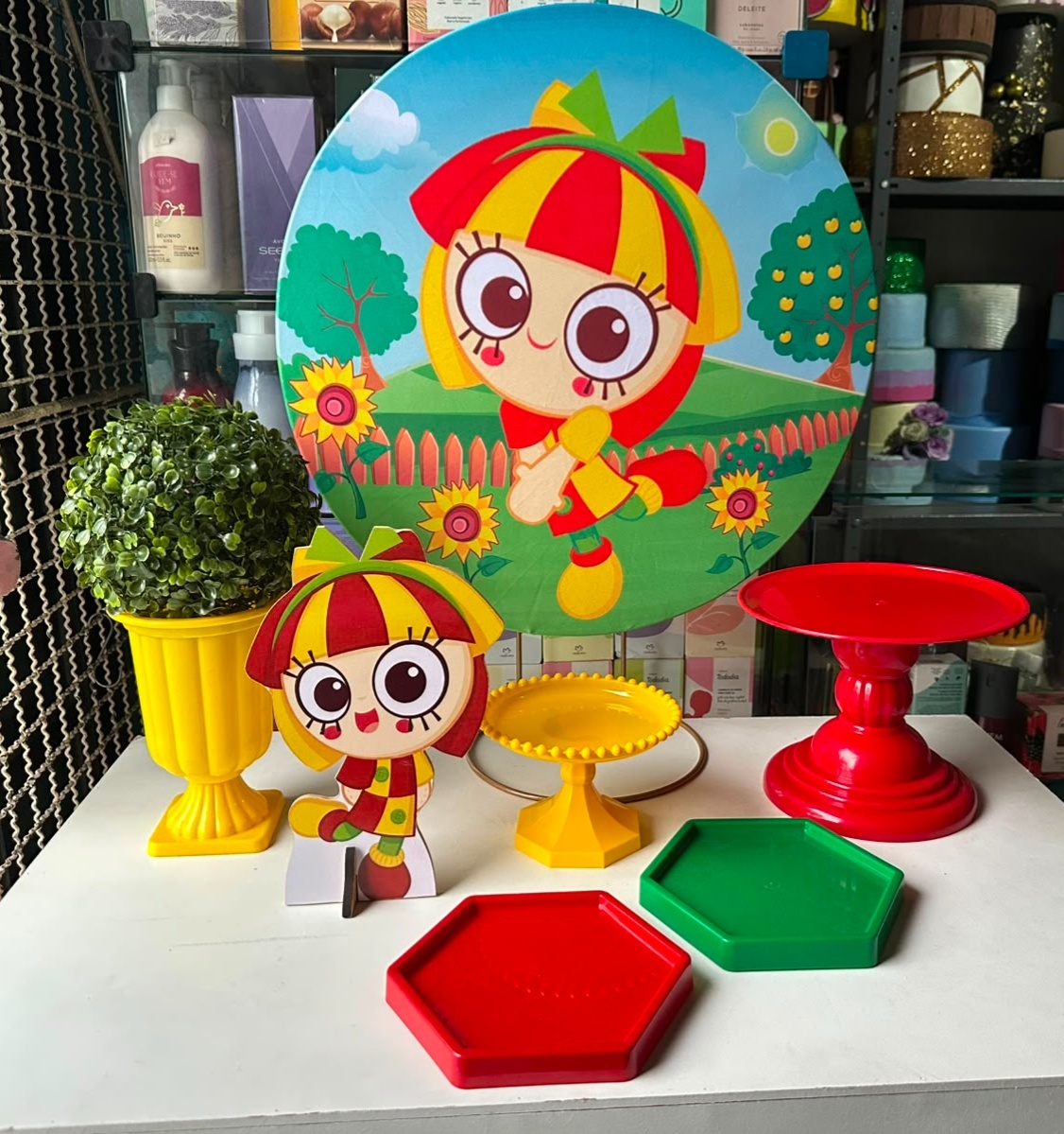 Emília - Festa Na Mesa - Lua Nobre Decorações