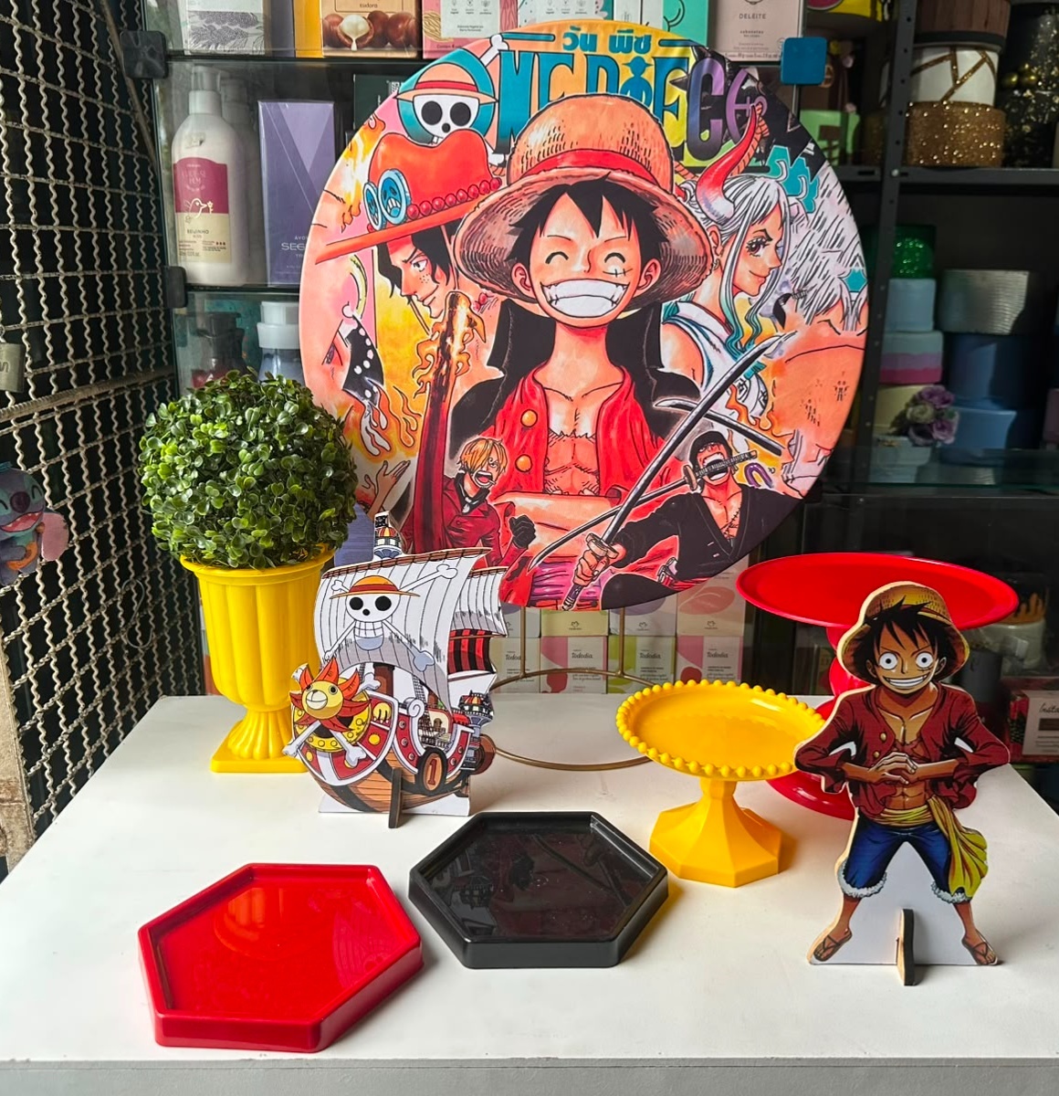 One Piece - Festa Na Mesa - Lua Nobre Decorações