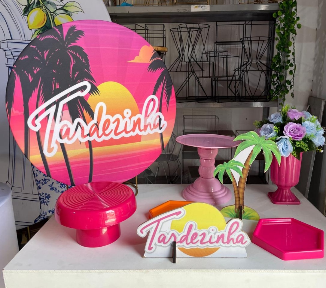 Tardezinha - Festa Na Mesa - Lua Nobre Decorações
