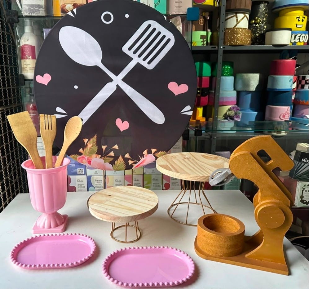Chá de Cozinha - Festa Na Mesa - Lua Nobre Decorações