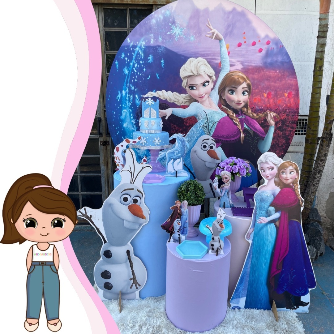 Frozen 1 - Lua Nobre Decorações