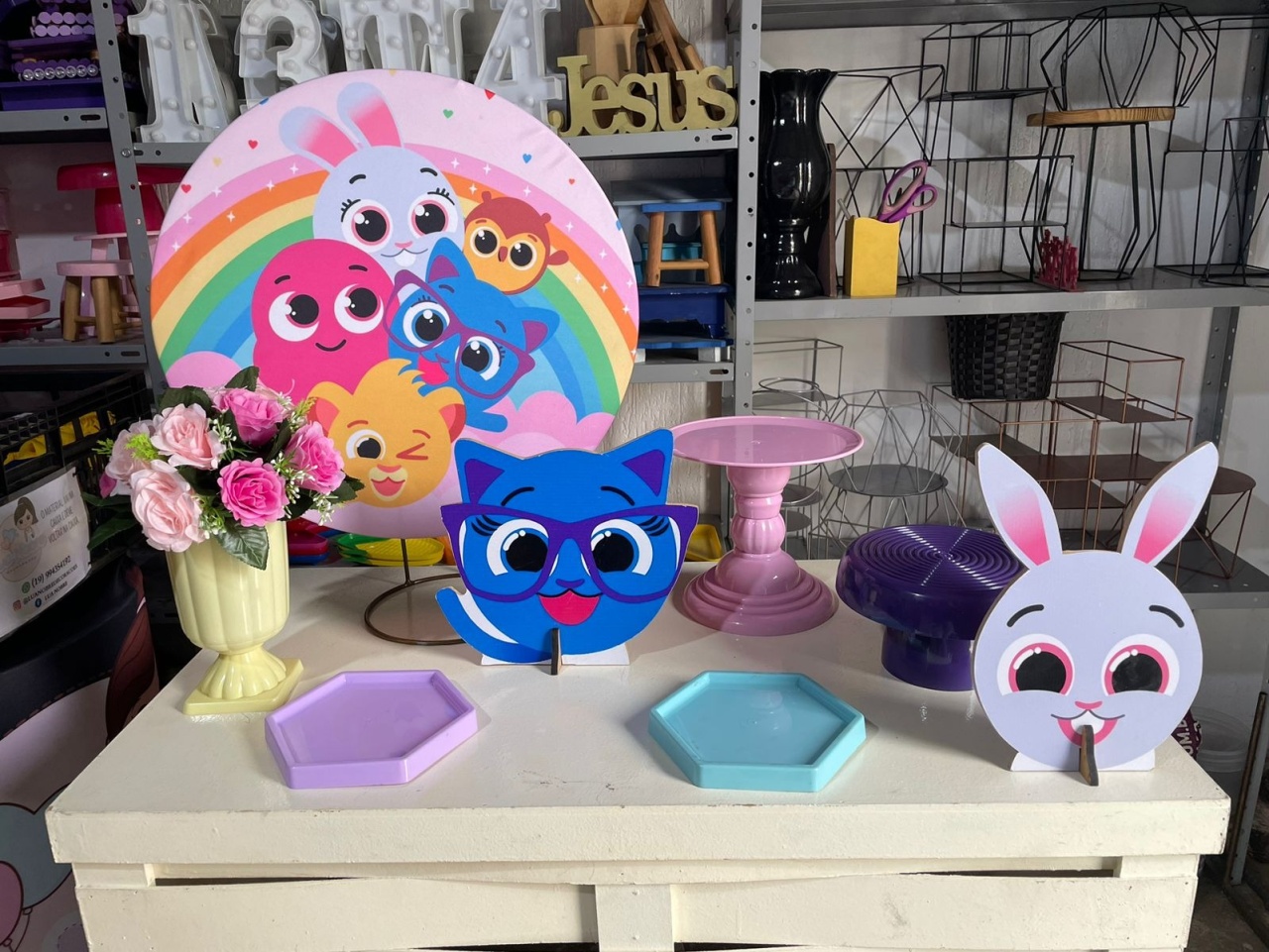 Bolofofos - Festa Na Mesa - Lua Nobre Decorações