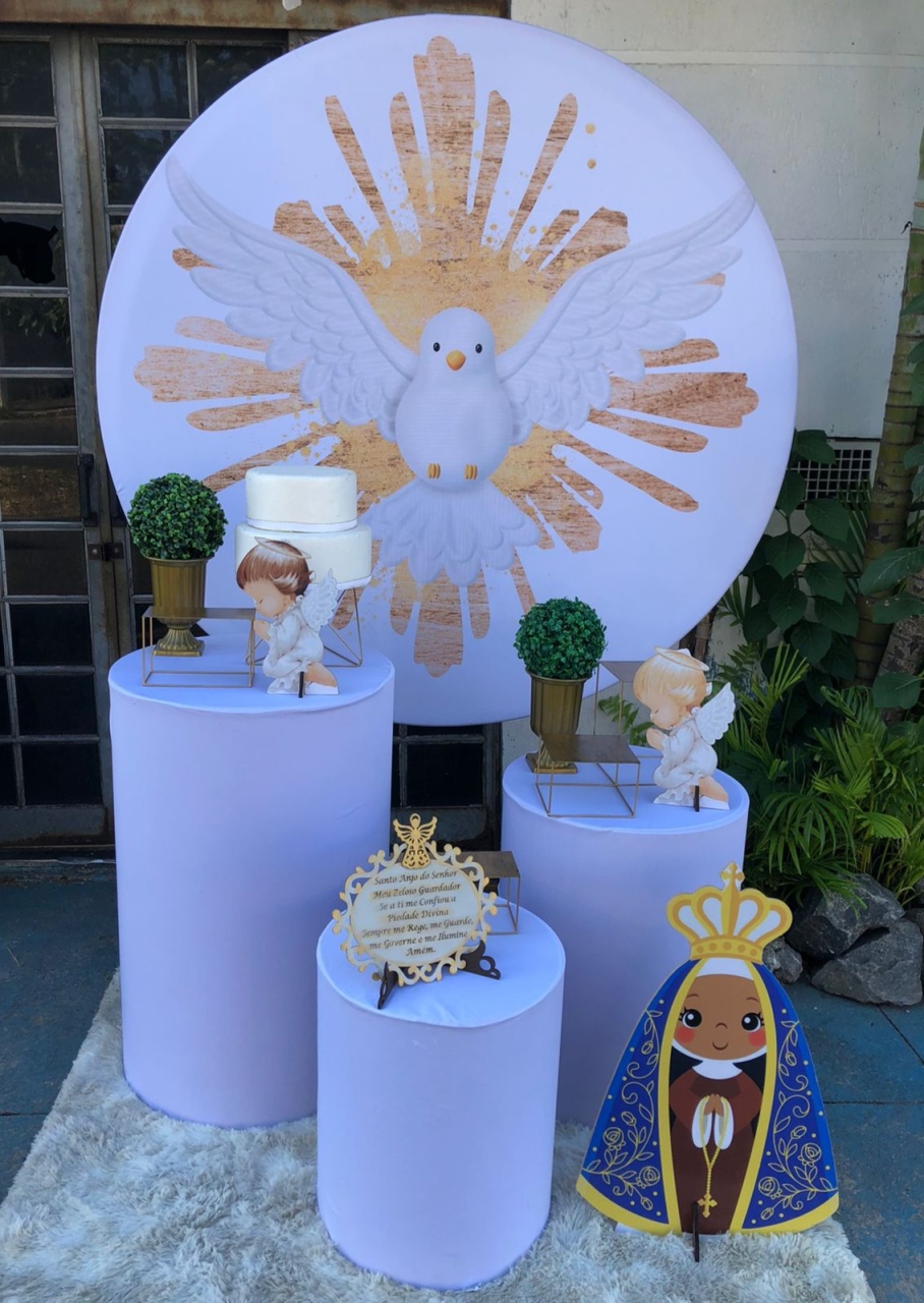 Batizado Pombo - Lua Nobre Decorações