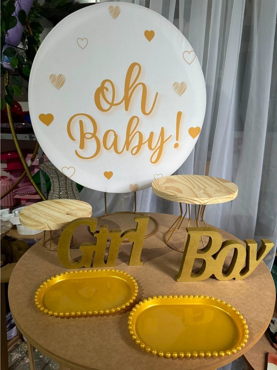 Oh Baby - Festa Na Mesa - Lua Nobre Decorações