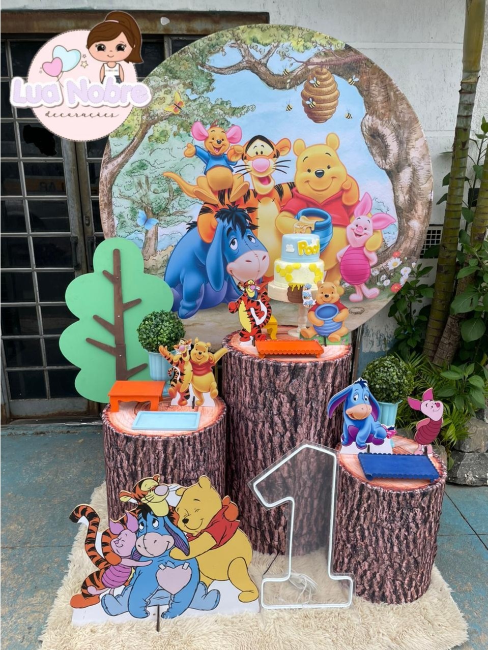 Ursinho Pooh - Lua Nobre Decorações