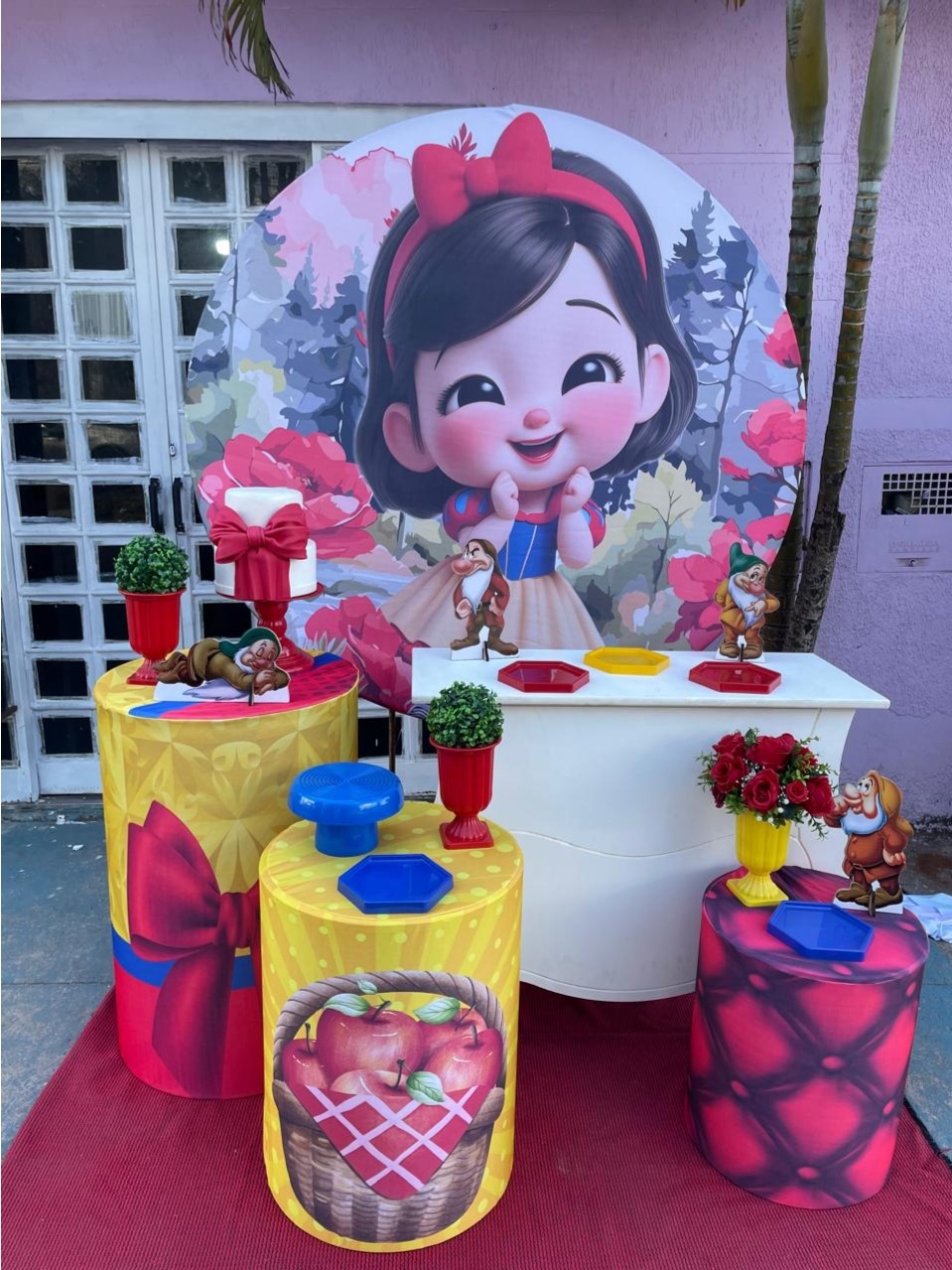 Branca de Neve Baby 3 - Lua Nobre Decorações