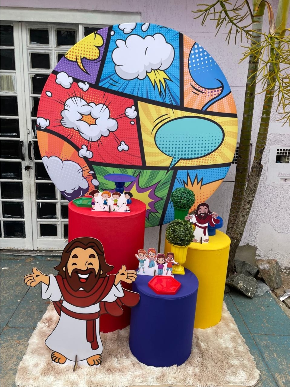 Jesus Meu Herói - Lua Nobre Decorações