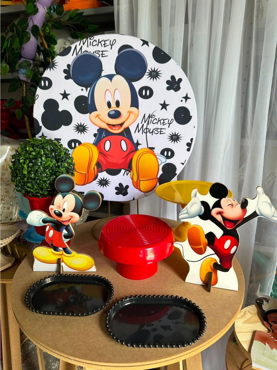 Mickey - Festa Na Mesa - Lua Nobre Decorações