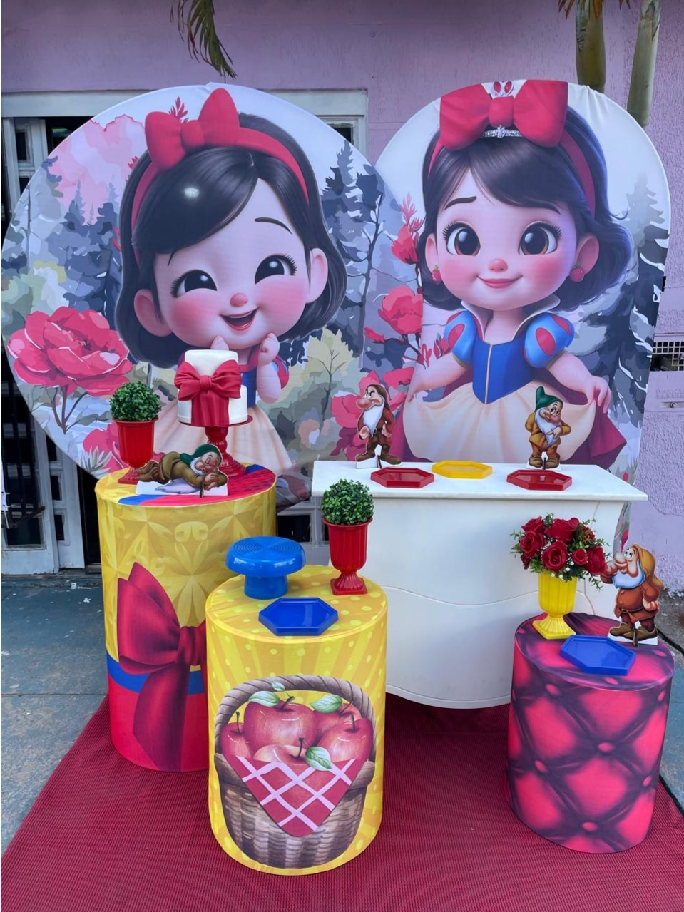Branca de Neve Baby 2 - Lua Nobre Decorações
