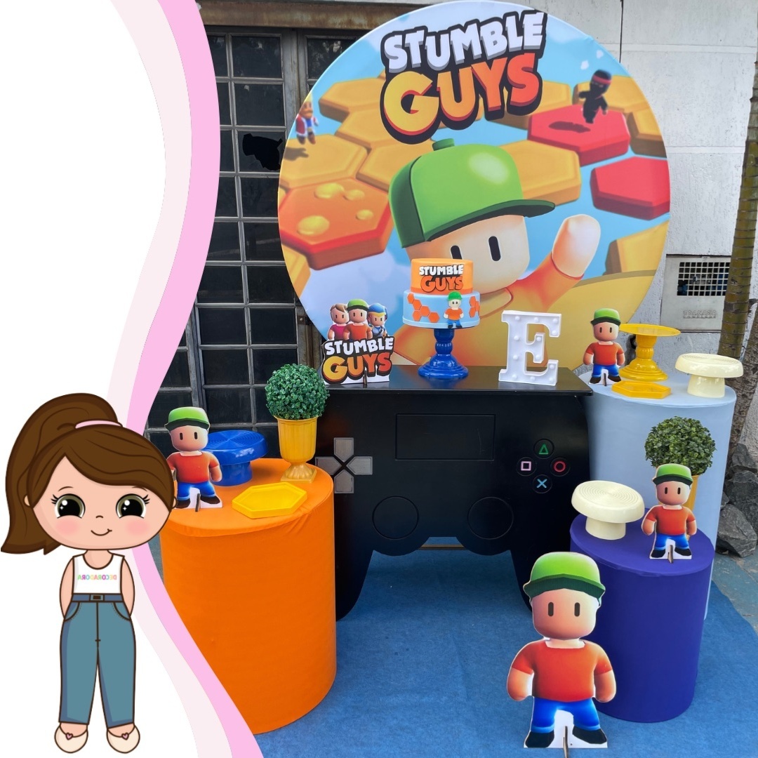 Stumble Guys - Lua Nobre Decorações