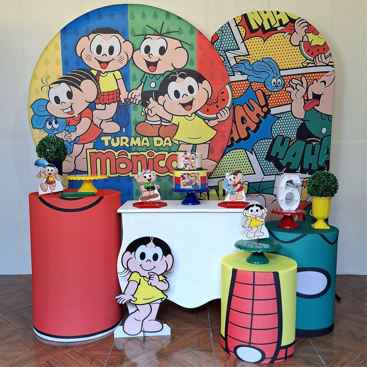 Turma da Monica * Kit Diamante - LupitoDecoraçõespegueemonte